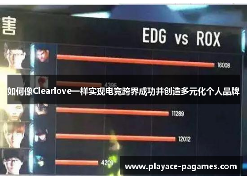 如何像Clearlove一样实现电竞跨界成功并创造多元化个人品牌
