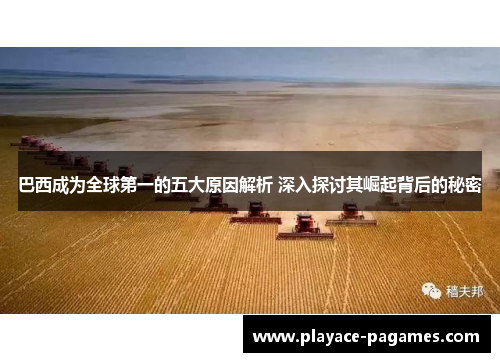 巴西成为全球第一的五大原因解析 深入探讨其崛起背后的秘密 巴西成为全球第一的五大原因解析 深入探讨其崛起背后的秘密